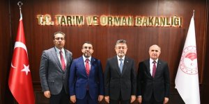 Milletvekili Çalkın ve Rektör Kapu, Tarım Bakanı'nı Akademik Yıl Açılışına Davet Ettiler