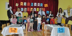 Kars'ta minikler turnuvaya katıldı