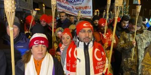 Sarıkamış Şehitleri Meşaleli Yürüyüşle Anıldı