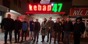 Karslı gazeteciler Kebap47’de buluştu