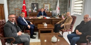 Oda Başkanlarından Kars Tarım ve Orman İl Müdürü Enver Aydın'a ziyaret