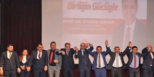 Cumhur İttifakı Adayı Prof. Dr. Ötüken Senger ve Milletvekili Adem Çalkın Kars'ta