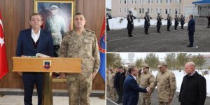 Vali Polat’tan İl Jandarma Komutanlığı’na ziyaret...