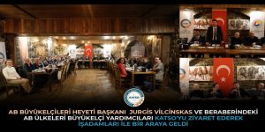 AB Delegasyonu KATSO’yu Ziyaret Ederek İş Adamları ile Bira Araya Geldi