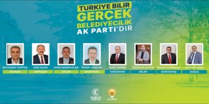 AK Parti ilçe belediye başkan adaylarını açıkladı