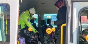 Kars’ta öğrenci servisleri denetleniyor