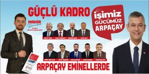 CHP Arpaçay Belediye Başkan Adayı Mahir Demirbaş : "Arpaçay Emin Ellerde"