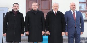 Arslan, Çalkın ve Sancar Vali Polat'ı Ziyaret Etti