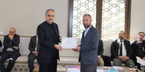 Etkili Hutbe Sunumu Semineri Katılım Belgeleri Takdim Edildi