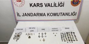 Kars İl Jandarma Komutanlığı'ndan Tarihi Eser Operasyonu