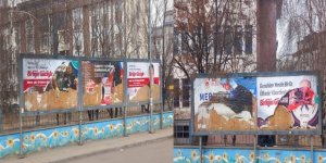 Prof. Senger'in seçim afişleri yırtıldı, billboardlar kırıldı