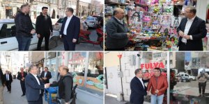 Vali Ziya Polat Esnaf Ziyareti Yaptı