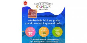 Çocuk Akademisi Başlıyor...