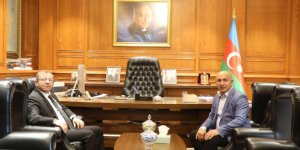 Vali Ziya Polat'tan Azerbaycan Kars Başkonsolosu Nuru Guliyev'e ziyaret