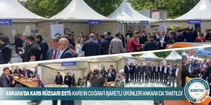 KARS’IN COĞRAFİ İŞARETLİ ÜRÜNLERİ ANKARA'DA TANITILDI