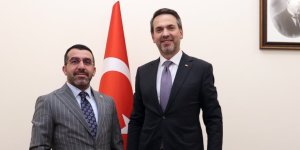 Milletvekili Adem Çalkın, Enerji Bakanı Bayraktar'ı ziyaret etti