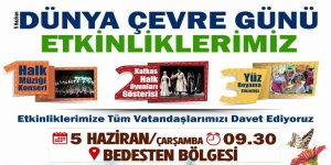 Kars Belediyesi’nden Dünya Çevre Günü Etkinliği