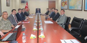 Güvenlik ve Asayiş Koordinasyon Toplantısı yapıldı