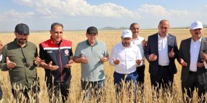 Dağıtılan tohumlar toprakla buluşturuldu