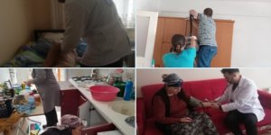 Kars Belediyesi Evde Yaşlı Bakım Hizmeti devam ediyor