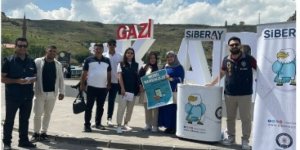 Kars Emniyet Müdürlüğü "SİBERAY" etkinlik standı kurdu