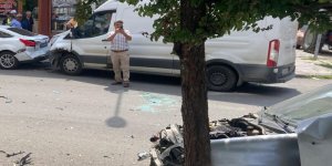 İstasyon Mahallesi’nde Trafik Kazası