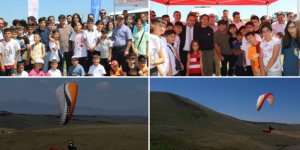 Üçler Tepesi'nde "Yamaç Paraşütü" etkinliği
