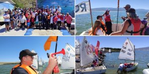 Anadolu Yelken Ligi 1. Ayak Kars Optimist Yarışları Çıldır Gölü’nde Başladı
