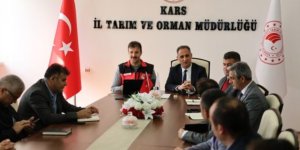 Bitkisel Üretim Genel Müdürlüğü Daire Başkanı Ergin Çilali Kars'ta