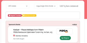 İstanbul Avrupa İş İlanları