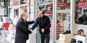 Kars Valisi Ziya Polat’tan esnaf ziyareti