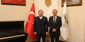 Tan'dan Vali Polat'a ziyaret