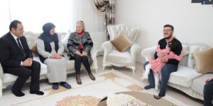 Polat, şehit ailesini ziyaret etti