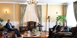 Polat ve Çiçek, Çiftçi'yi ziyaret etti