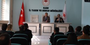 Kars Tarım İl Müdürlüğü, değerlendirme toplantısı gerçekleştirildi