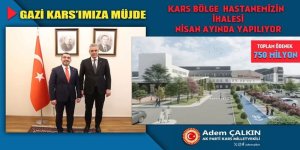 Kars Bölge Hastanesi'nin İhalesi Yeniden Yapılacak