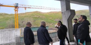 Kotan, Kars Atık Su Toplama ve Arıtma inşaatını inceledi