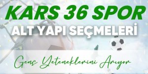Kars 36 Spor Genç Yeteneklerini Arıyor