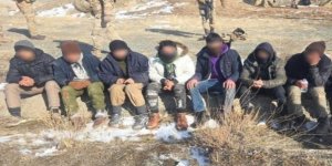7 düzensiz göçmen yapılan operasyonla yakalandı