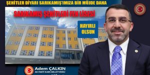 Sarıkamış’a Yeni Fen Lisesi Müjdesi