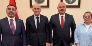Milletvekili Çalkın, Hazine ve Maliye Bakanı Şimşek'i Ziyaret Etti