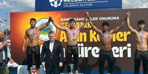 Veysel Tipioğlu, Sekapark Er Meydanı’nda Pehlivanlarla Buluştu