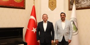 Vali Polat, Sarıkamış Belediye Başkanı Serdar Kılıç’ı Kabul Etti