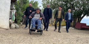 MHP’li Başkanlardan İhtiyaç Sahibi Aileye Akülü Araç Desteği
