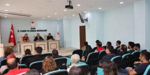 Hayvan Hastalıklarıyla Mücadele Bilgilendirme Toplantısı Yapıldı