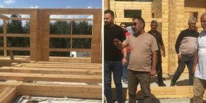 Arpaçay Kütük Ev Projesi Devam Ediyor