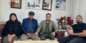 MHP Kars İl Teşkilatı Şehit Ailesiyle bir araya geldi