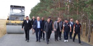 Kars'ta Köy Yolları Modernleşiyor