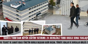 24 Derslikli TOBB Okulunda sona yaklaşılıyor