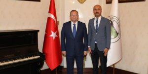 Vali Ziya Polat’tan Volkan İman’a Yeni Görevinde Başarı Dileği